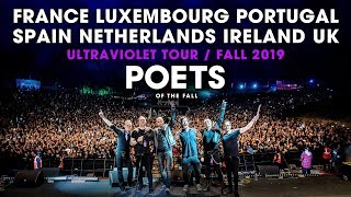 Poets of the Fall - Ultraviolet Tour - Europe / Fall 2019