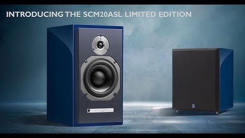 英国ATC庆祝成立 50 周年，推出SCM20ASL 限量版与配套的 C4 Sub Mk2 限量版