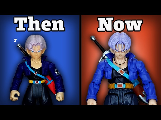 Future Trunks Figures Have Come A LONG Way Since 2000 - YouTube