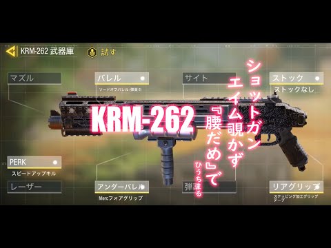 KRM262腰だめ撃ちでがんばるｗ