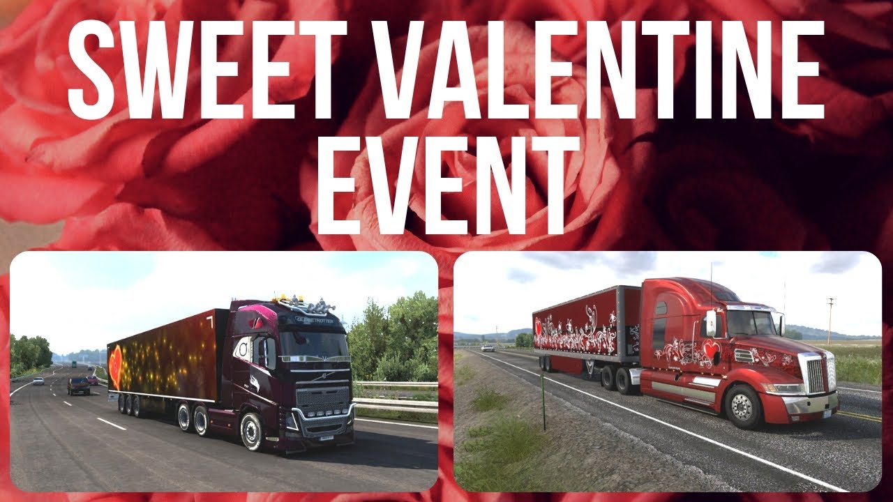Sweet Valentine Event 2023 | ETS 2 | Valentine Gifts Delivery 7 & 8