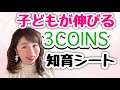 子どもが伸びる　3COINS　知育シートシリーズ　これは買った方がいい！　音楽・幼児指導歴28年がオススメ