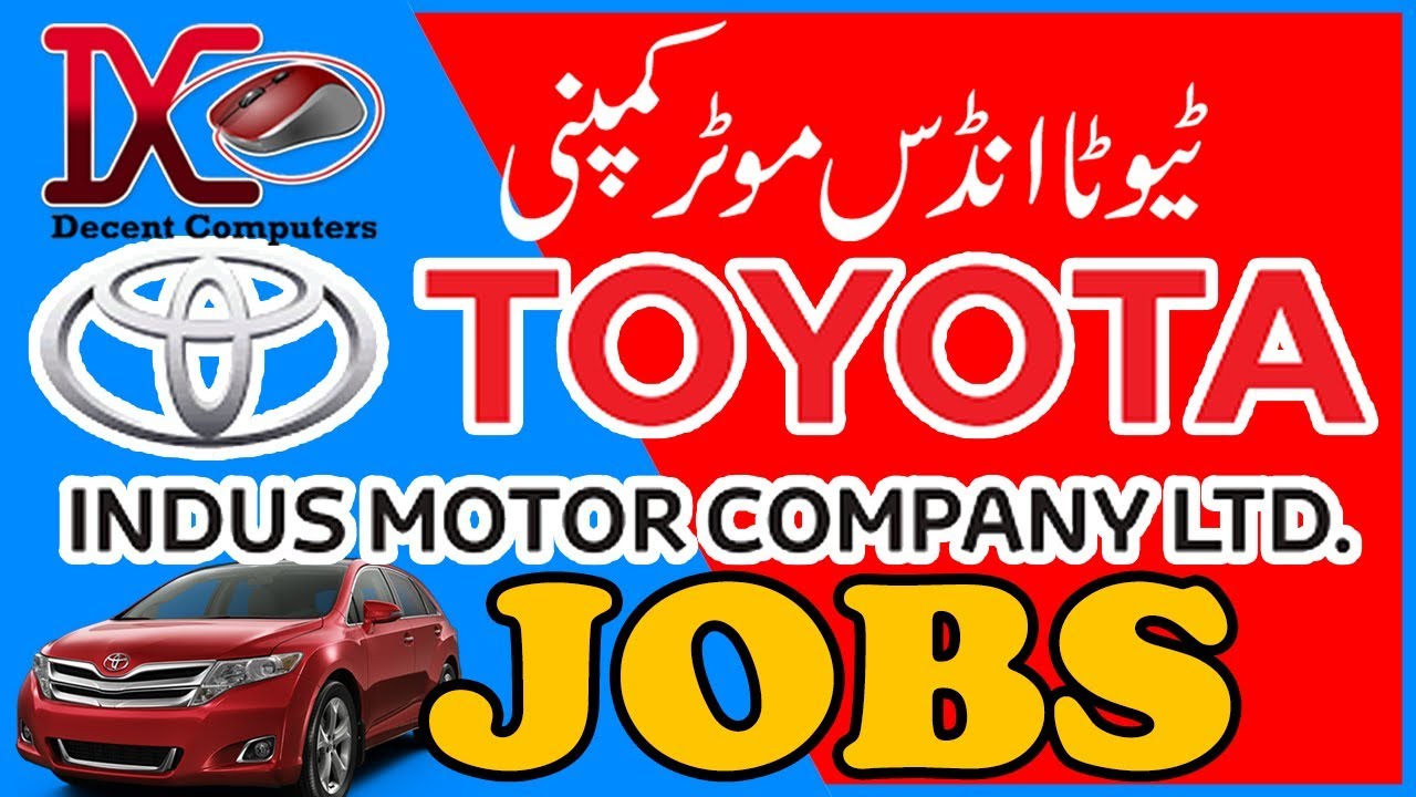 Toyota Indus Motor Company Apprenticeship YouTube