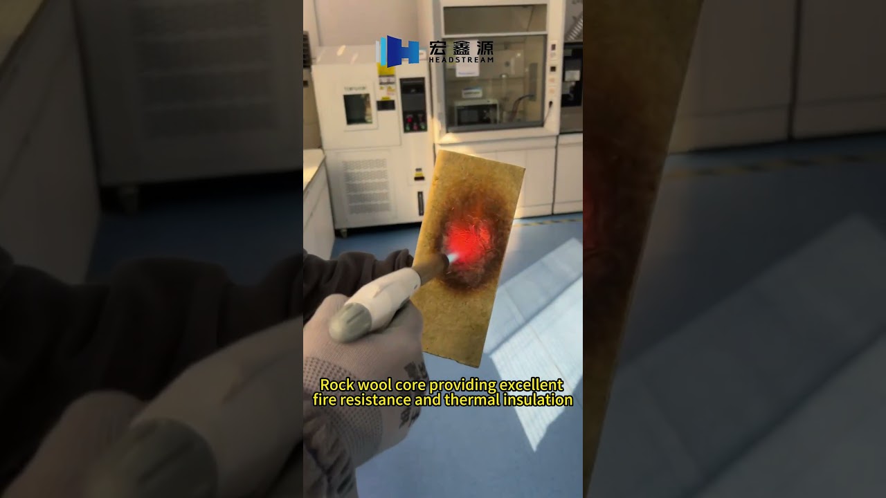 Ultimate Fire & Thermal Protection with Rockwool Sandwich Panels 