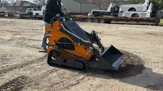 Lot 5-2025 ATS ATS-T460 Ride On Mini Skid Steer Loader Selling at Auction