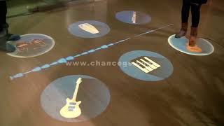 3D Interactive Floor - Music Mixer