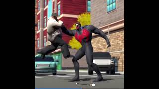 Venom & Kingpin Fight #spiderman #spiderfighter3newupdate #shortsviral #venom3 #gaming #shorts