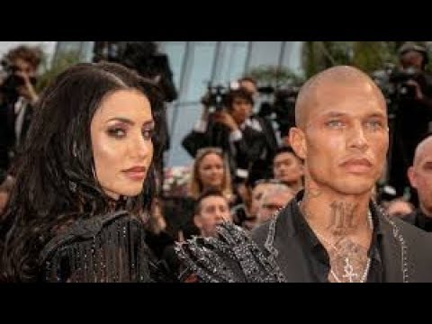 Jeremy Meeks and Andreea Sasu stuns on the red carpet at Cannes