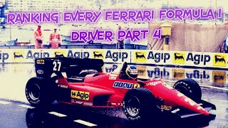 Ranking Every Ferrari Formula 1 Driver Ever Part 4