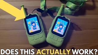 Testing these Kids Audio/Video Walkie Talkies on 1.25 acres | Is It Worth It? screenshot 1