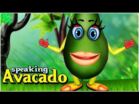 The Speaking "Avocado" | English Kids Animation - Animated / Cartoon Stories For Kids