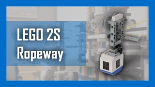 LEGO Technic detachable bicable ropeway #5