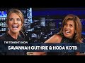 Savannah Guthrie and Hoda Kotb on Polar Plunge Controversies and Dump Cakes | The Tonight Show
