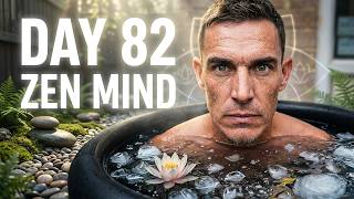 Day 82 ice bath challenge mental health addiction recovery accountability