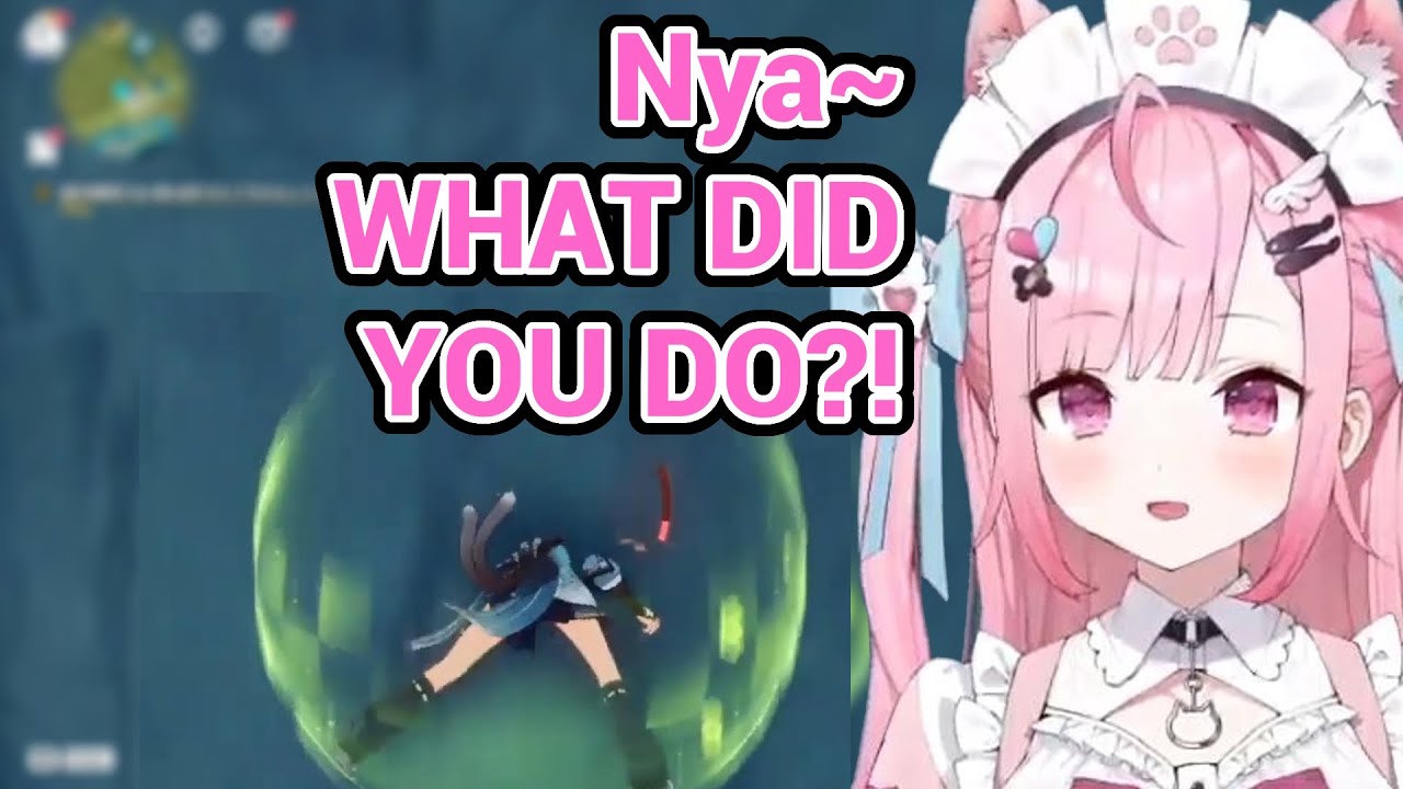 Sakuna Tried to Become a Cat but It Didn't Go That Well...in Genshin