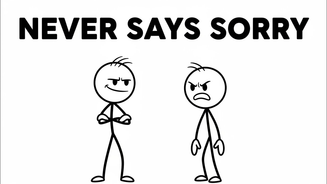 Why Some People Never Apologize (Psychology Explained)