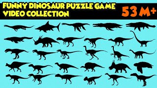 Dinosaurs |Learn dinosaurs by matching puzzles4|dinosaur name|Dinosaur Puzzle Game Study|공룡퍼즐게임|공룡이름 screenshot 5