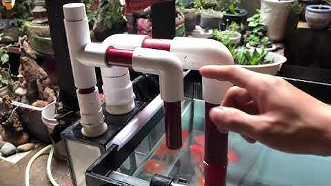 Hướng dẫn chi tiết cách lắp đặt và sử dụng mồi nước của hệ thống Overflow dành cho lọc tràn dưới .