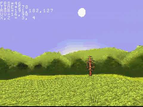 Simulating sky day/night cicle on Playstation 1
