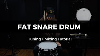 Fat Snare Drum for Worship Music (Tuning + Mixing)