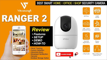 Best Indoor Security Camera Imou Ranger 2 |  Imou wifi camera | Ezviz  Imou wifi camera | Ezviz