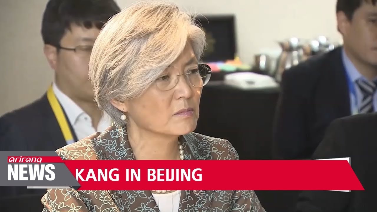 South Korean foreign minister in Beijing to meet with Chinese counterpart