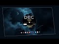 Eclipse OS Desktop Setup | Minimal Rainmeter Skin for Windows 11