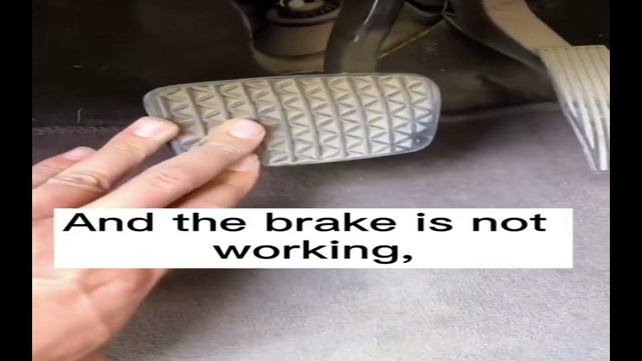 How to fix hard break pedal issue? YouTube