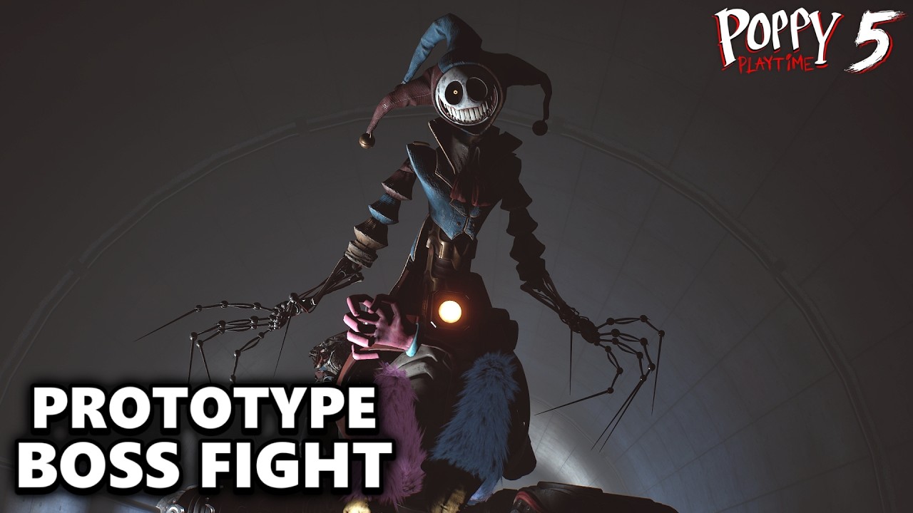 Poppy Playtime Chapter 5 - Prototype Final Boss Fight
