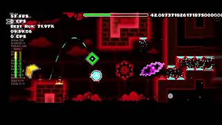 Cataclysm but easy Kappaclysm 100% (music Is off set becouse of my phone) #geometrydash #cataclysm 