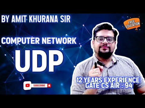 UDP | User datagram protocol | PART 2(UDP HEADER) | GATE 2023