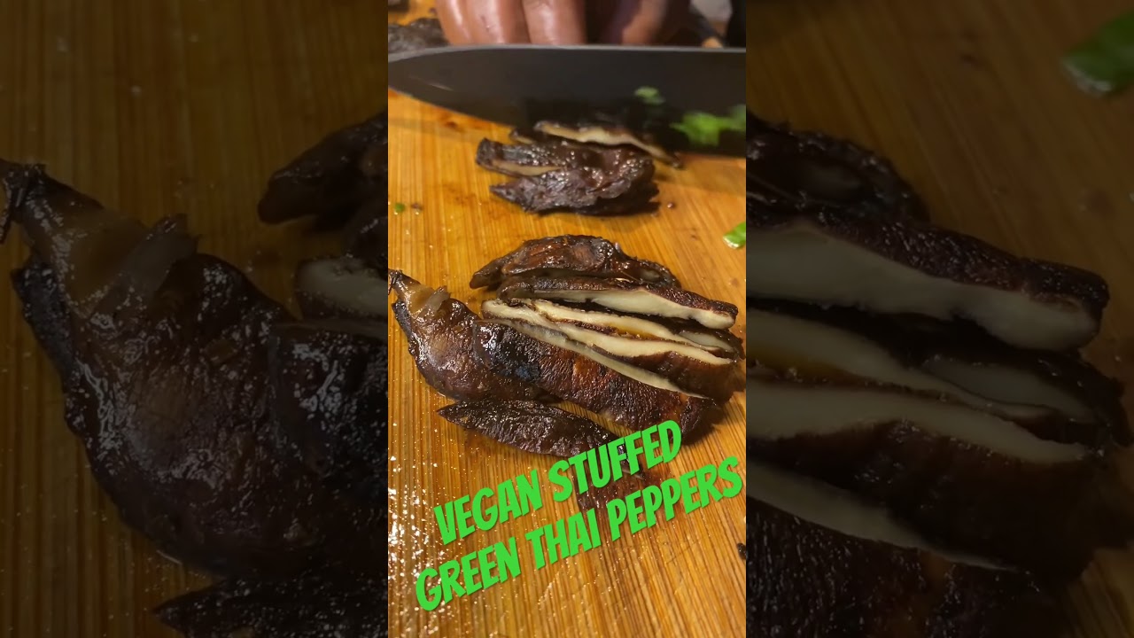 🔥 Stuffed Thai Green Peppers! 