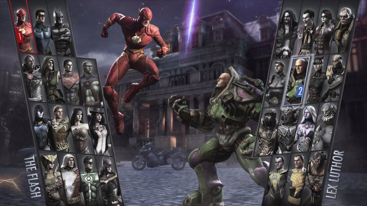 THE FLASH vs LEX LUTHOR - Injustice Gods Among Us Ultimate Edition 2013
