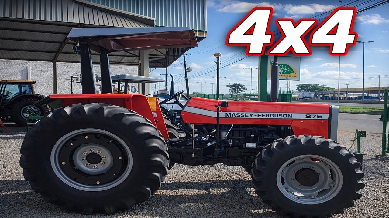 TRATORES MASSEY FERGUSON 4X4 À VENDA #3 - A PARTIR DE 100 MIL