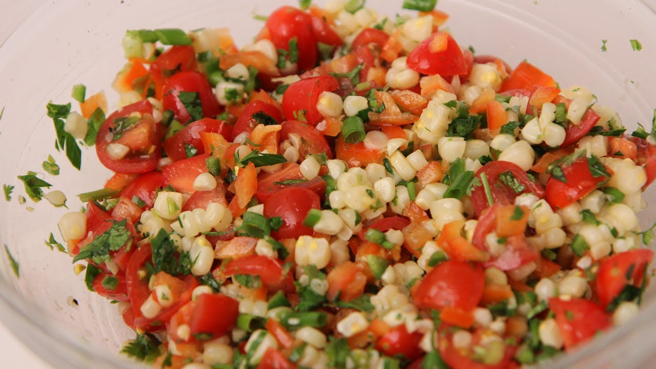 Summer Corn Salad Recipe - Laura Vitale - Laura in the Kitchen Episode 429