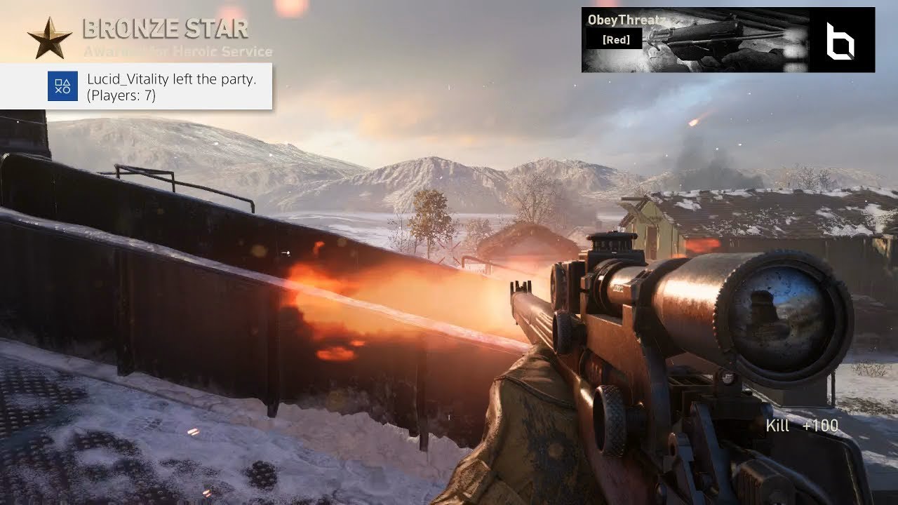 I HIT AN INSANE CROSS MAP TRICKSHOT! (7 SHOTS) - WW2 SND TRICKSHOTTING 