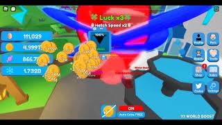 Coin robot (5 Trillion coins) LOSING TOP 20 COINS LEADERBOARD. Hatching Kings!