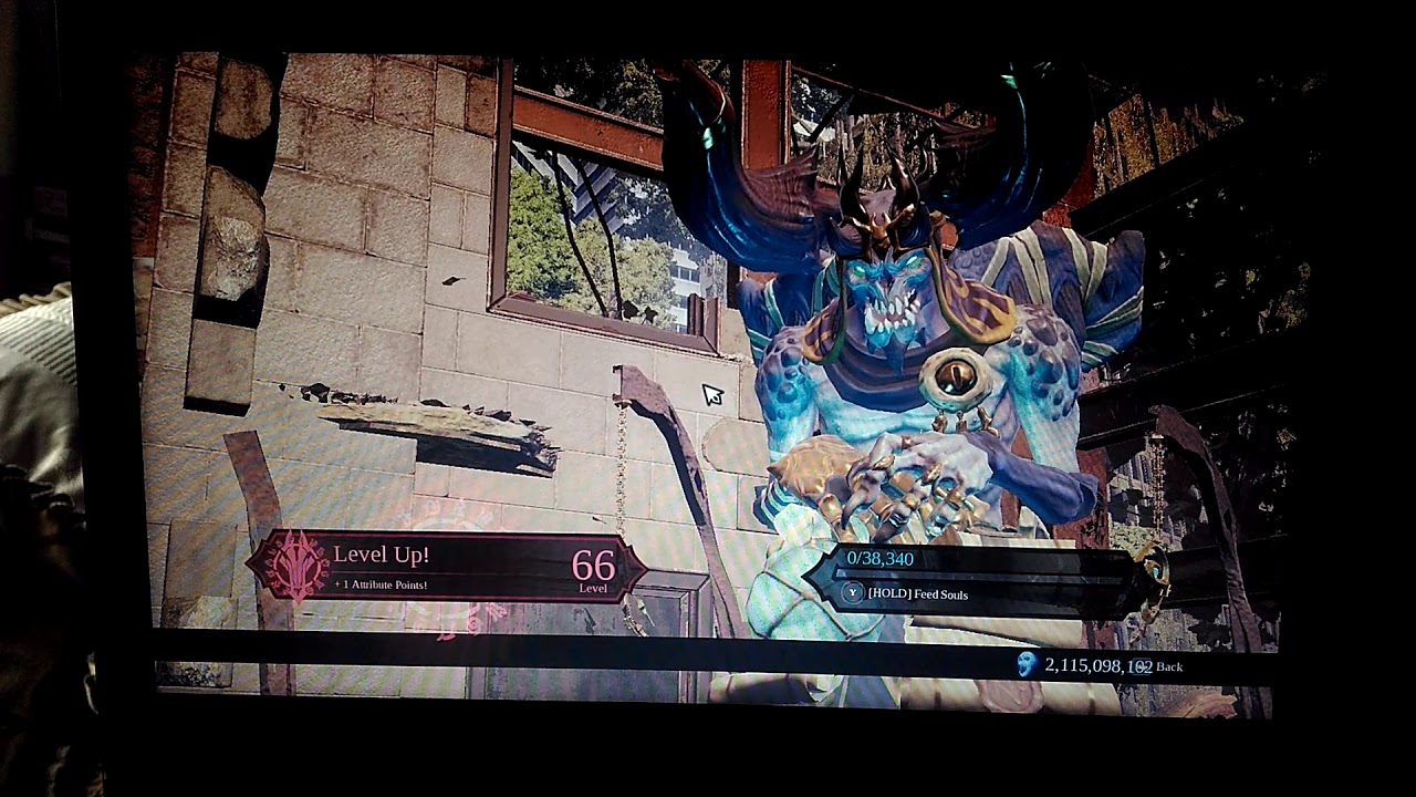 Darksiders 3: level 1 to 100 reached at once with 2,000,000,000+ souls