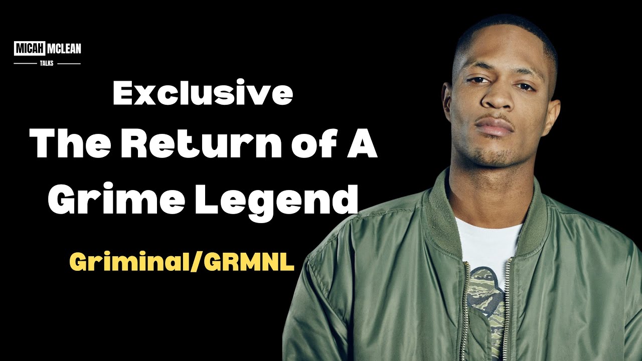 Grimnal Rapper The Return Of Grime Legend Griminal/GRMNL! Mental Health, New Album, N ...