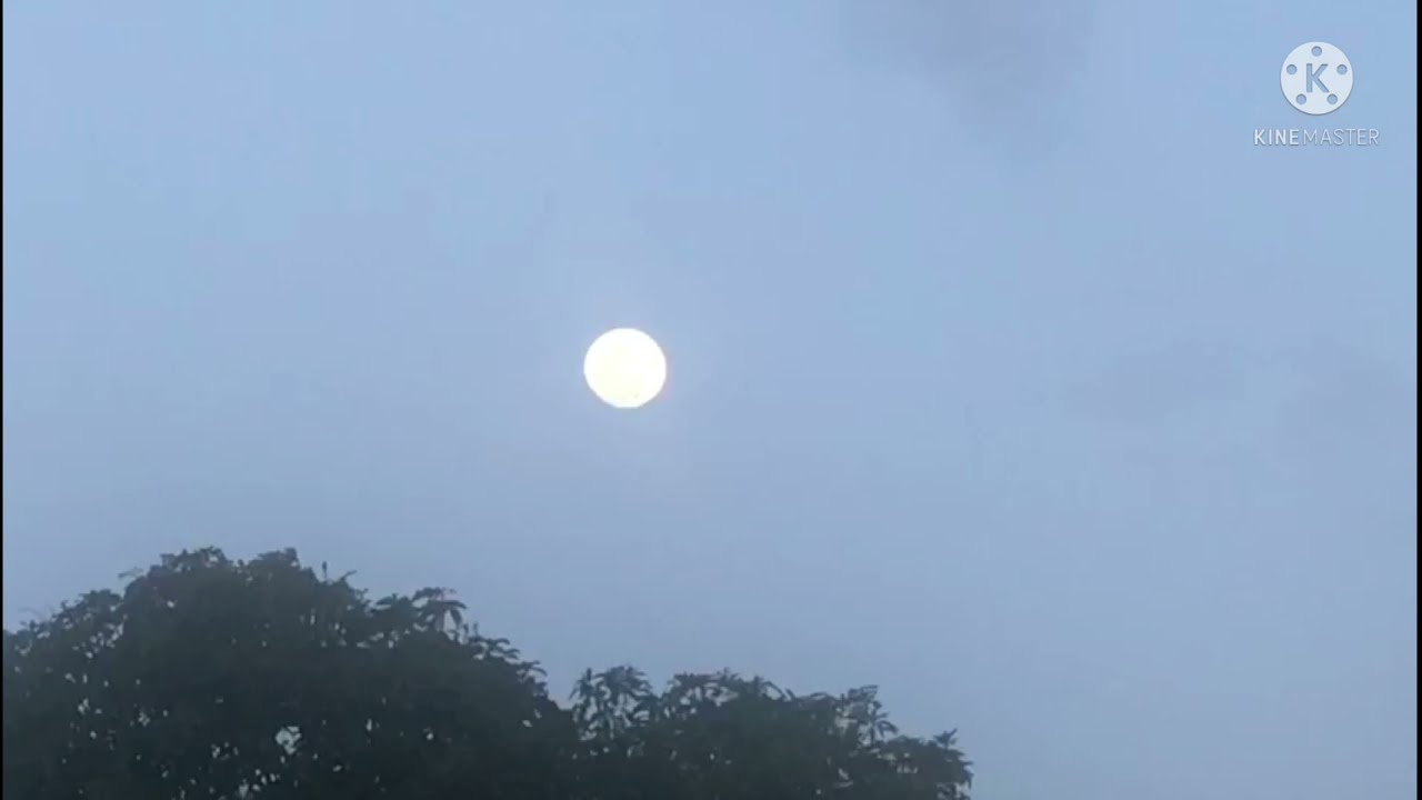 June 24th 2021 Full Moon in the sky | Full moon | 