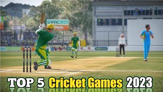TOP 5 Cricket Games for Android & iOS Tamil 2023 (Cricket lovers) | Vangatamizha