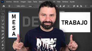 MESA DE TRABAJO  Varios Lienzos, 1 Proyecto #Photoshop