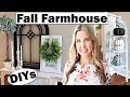 Fall Farmhouse 🍁 Trash to Treasure Thrift Store Makeover DIY