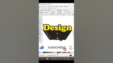3D text effect in coreldraw | Text shadow effect in coreldraw #coreldrawlogo #coreldraw #tutorial