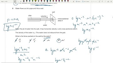 9702/11/M/J/22 | AS LEVEL PHYSICS 9702 PAPER 1 | MAY/JUNE 2022 | PAPER 11 | SOLVED