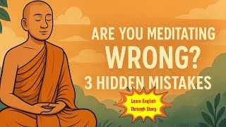 Celebrity Learn English Through Story Level 3 | Podcast | Are You Meditating Wrong? 3 Hidden Mistakes Net Worth