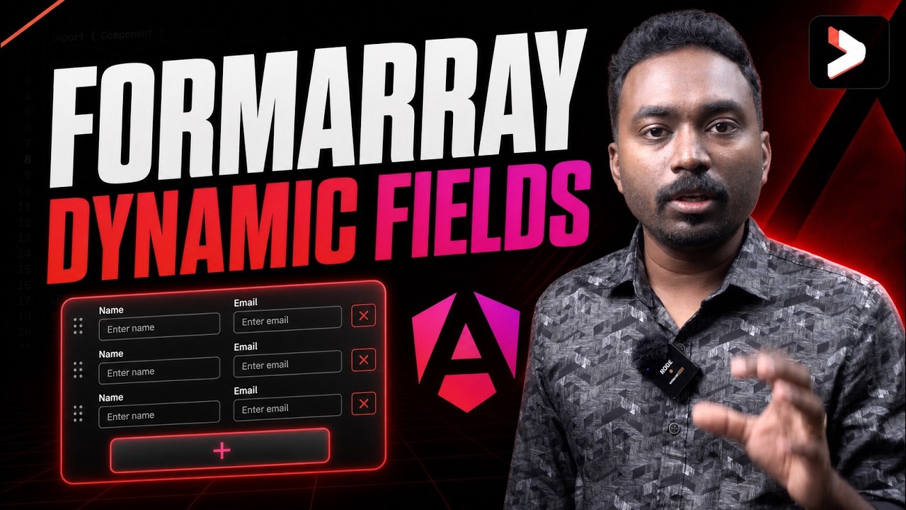 Angular Form Array — #19 | Angular 21 - YouTube