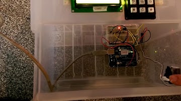 Arduino Electronic Safe prototype