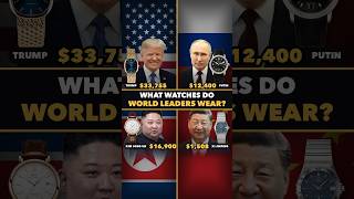 Full Watches of Trump, Putin, Kim Jong Un & Xi Jinping #Trump #Putin #Xijinping Update