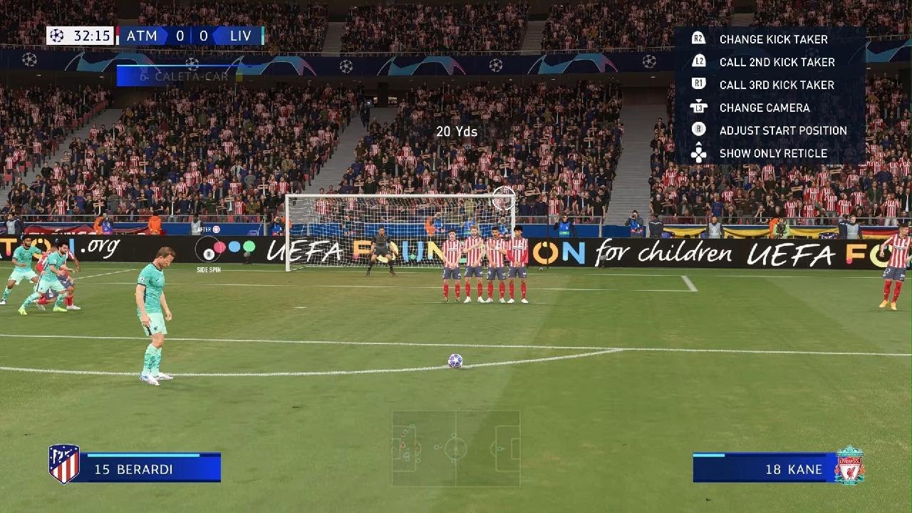 FIFA 21 How to score a free kick
